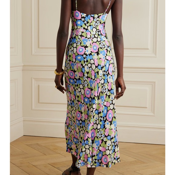 RIXO Maeve floral-print crepe maxi dress - Picture 4 of 8